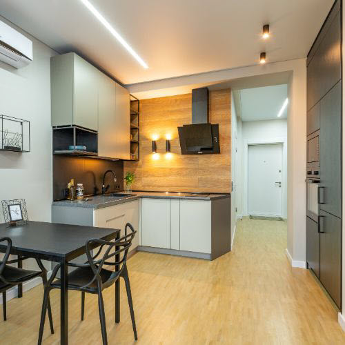 Renovated Apartment In Modern Style With New Kitchen And New Flooring